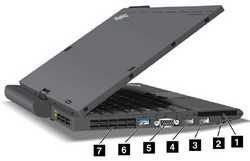 Lenovo ThinkPad X220 zezadu